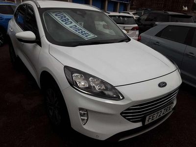 Used Ford Kuga Titanium 150 HP (110 kW) 2022 White SUV