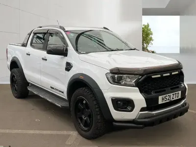 Usado Ford Ranger Wildtrack 213 CV (156 kW) 2021 Blanco Pickup/Camioneta