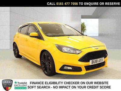 Used Ford Focus ST 250 HP (183 kW) 2018 Yellow Hatchback