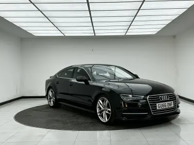 Used Audi A7 Sportback S-Line 347 HP (255 kW) 2016 Black Hatchback