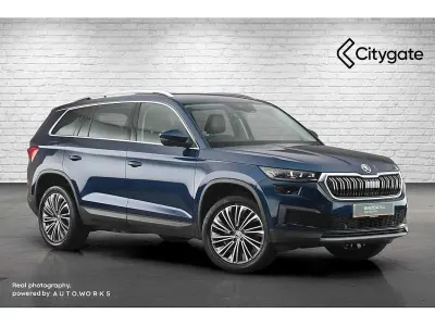 Używany Skoda Kodiaq SE L Executive 147 KM (108 kW) 2022 Niebieski SUV