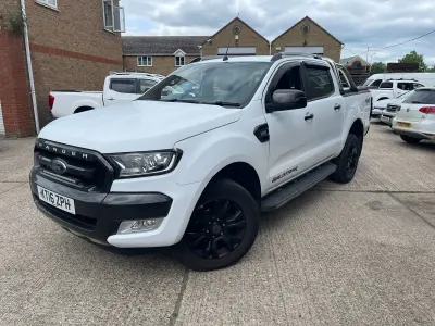 Used Ford Ranger Wildtrack 200 HP (147 kW) 2016 White Pickup