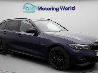 Used BMW 330e M Sport 292 HP (214 kW) 2021 Blue Estate