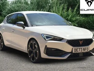 Used Cupra Leon VZ2 245 HP (180 kW) 2023 White Hatchback