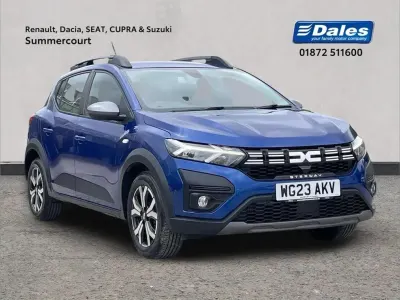 Used Dacia Sandero Journey 90 HP (66 kW) 2023 Blue Hatchback
