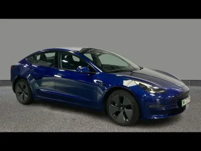 Used Tesla Model 3 Long Range AWD 366 kW (498 HP) 2022 Blue Sedan
