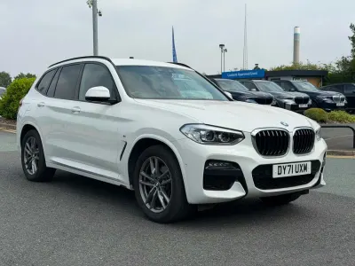 Used BMW X3 M Sport 181 HP (133 kW) 2021 White SUV