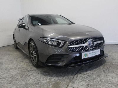 Used Mercedes A180 AMG line 116 HP (85 kW) 2018 Grey Hatchback