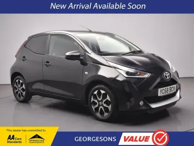 Used Toyota Aygo X-plore 71 HP (52 kW) 2018 Black Hatchback