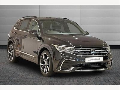 Used VW Tiguan R-line 150 HP (110 kW) 2021 Black SUV