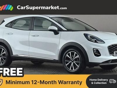 Used Ford Puma Titanium 125 HP (91 kW) 2023 White SUV