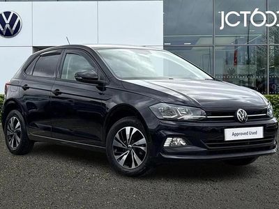 Used VW Polo Match 95 HP (69 kW) 2021 Black Hatchback