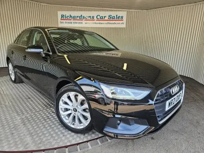 Used Audi A4 Comfort 163 HP (119 kW) 2021 Black Sedan