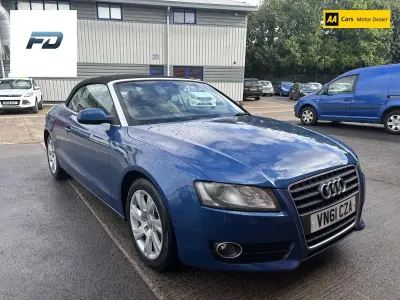 Used Audi A5 Cabriolet Advanced 170 HP (125 kW) 2011 Blue Cabriolet