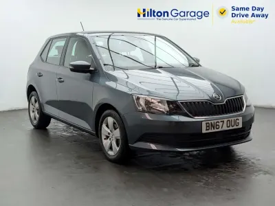Begagnad Skoda Fabia SE 95 HK (69 kW) 2017 Grå Halvkombi