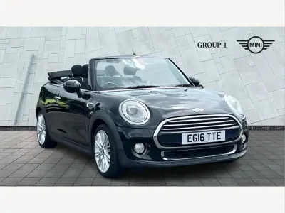 Used Mini Cooper Cabriolet 136 HP (100 kW) 2016 Black Cabriolet