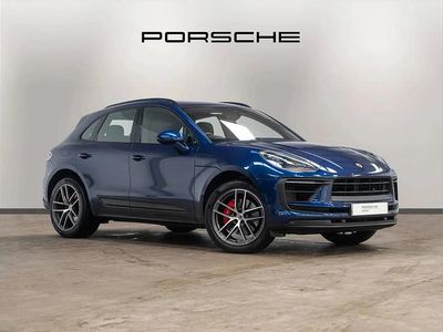 Blue Used 2022 Porsche Macan S SUV | £56,995 (A bit pricey)