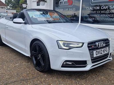 White Used 2012 Audi S5 Cabriolet Design Cabriolet | £11,995
