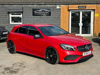 Used Mercedes A200 AMG line 2016 Red Hatchback