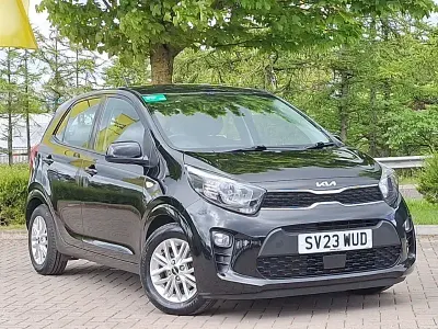 Used Kia Picanto 2023 Black Hatchback
