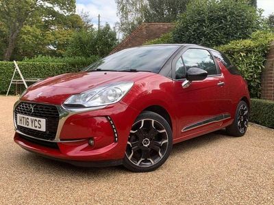 Used DS Automobiles DS3 Elegance 130 HP (95 kW) 2016 Red Hatchback