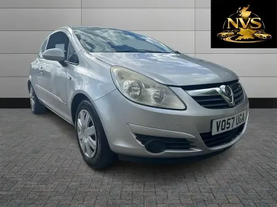 Used Vauxhall Corsa Club 79 HP (58 kW) 2007 Silver Hatchback