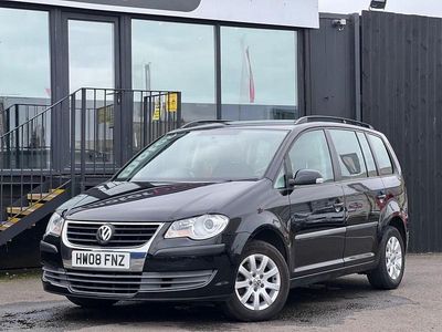 Black Used 2008 VW Touran S MPV | £3,490