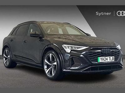 Black Used 2024 Audi SQ8 e-tron Black Edition SUV | £56,250