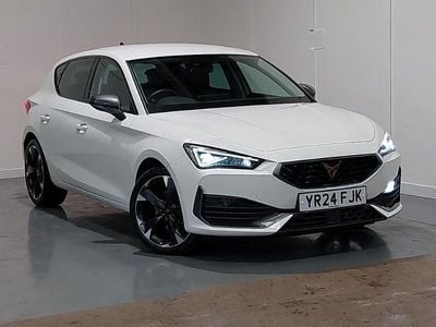 Used Cupra Leon 150 HP (110 kW) 2024 White Hatchback
