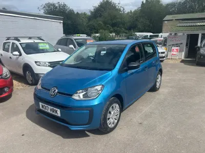 Used VW up! take up! 60 HP (44 kW) 2017 Blue Hatchback
