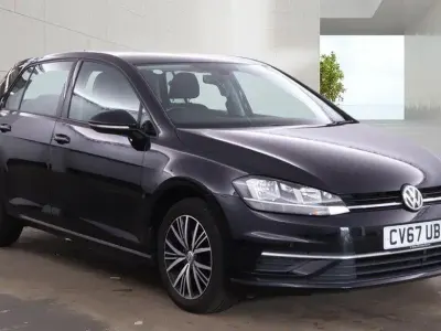 Used VW Golf VII SE 115 HP (84 kW) 2017 Black Hatchback