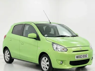 Used Mitsubishi Mirage 79 HP (58 kW) 2013 Green Hatchback