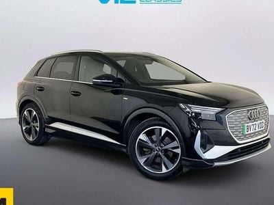 Used Audi Q4 e-tron S-Line 125 kW (170 HP) 2022 Black SUV