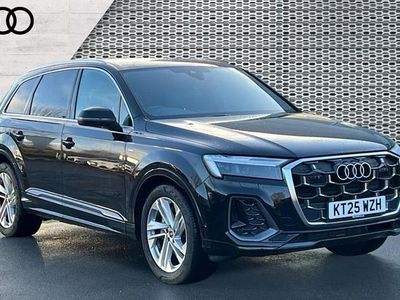 Black Used 2025 Audi Q7 S-Line SUV | £54,750 (A bit pricey)