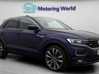 Blue Used 2020 VW T-Roc R-line SUV | £18,500 (Fair price)