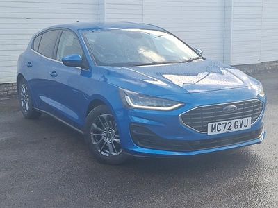 Used Ford Focus Style 125 HP (91 kW) 2023 Blue Hatchback