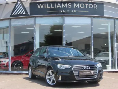 Used Audi A3 Sportback Sport 116 HP (85 kW) 2018 Black Hatchback