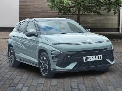 Gebraucht Hyundai Kona N Line 198 PS (145 kW) 2024 Grün SUV