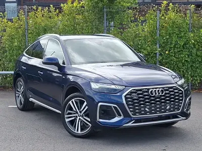 Used Audi Q5 S-Line 265 HP (194 kW) 2022 Blue SUV