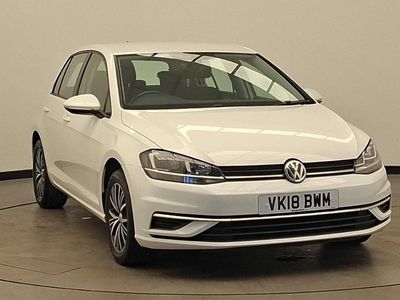 Used VW Golf VII SE 110 HP (80 kW) 2018 White Hatchback