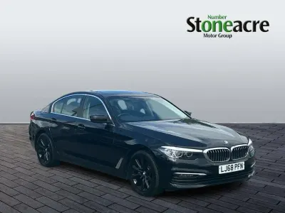 Used BMW 520 Comfort Edition 184 HP (135 kW) 2019 Black Sedan