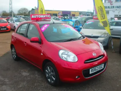 Used Nissan Micra 80 HP (58 kW) 2012 Red Hatchback