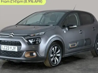 Begagnad Citroën C3 PureTech 83 HK (61 kW) 2023 Grå Halvkombi