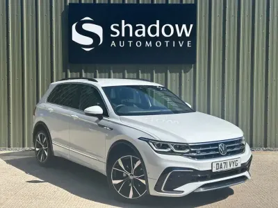 Used VW Tiguan R-line 150 HP (110 kW) 2021 White SUV