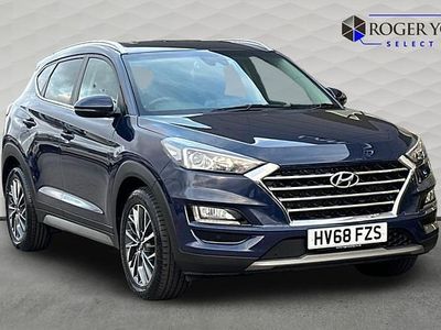 Used Hyundai Tucson Premium 177 HP (130 kW) 2018 Blue SUV