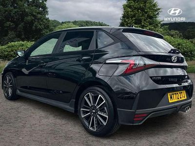 Used Hyundai i20 N Line 100 HP (73 kW) 2022 Black Hatchback