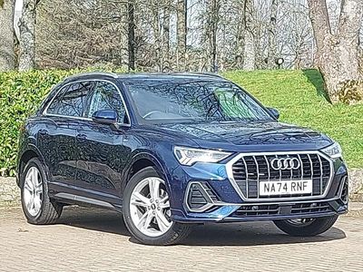 Used Audi Q3 S-Line 150 HP (110 kW) 2024 Blue SUV