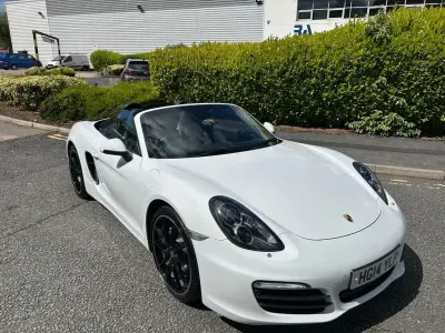 Usado Porsche Boxster 265 CV (194 kW) 2014 Blanco Descapotable