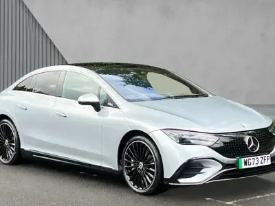 Used Mercedes EQE300 AMG Line Premium Plus 180 kW (245 HP) 2024 Silver Sedan