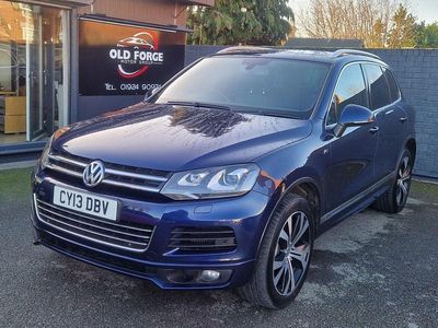 Blue Used 2013 VW Touareg R-line SUV | £9,695 (Fair price)